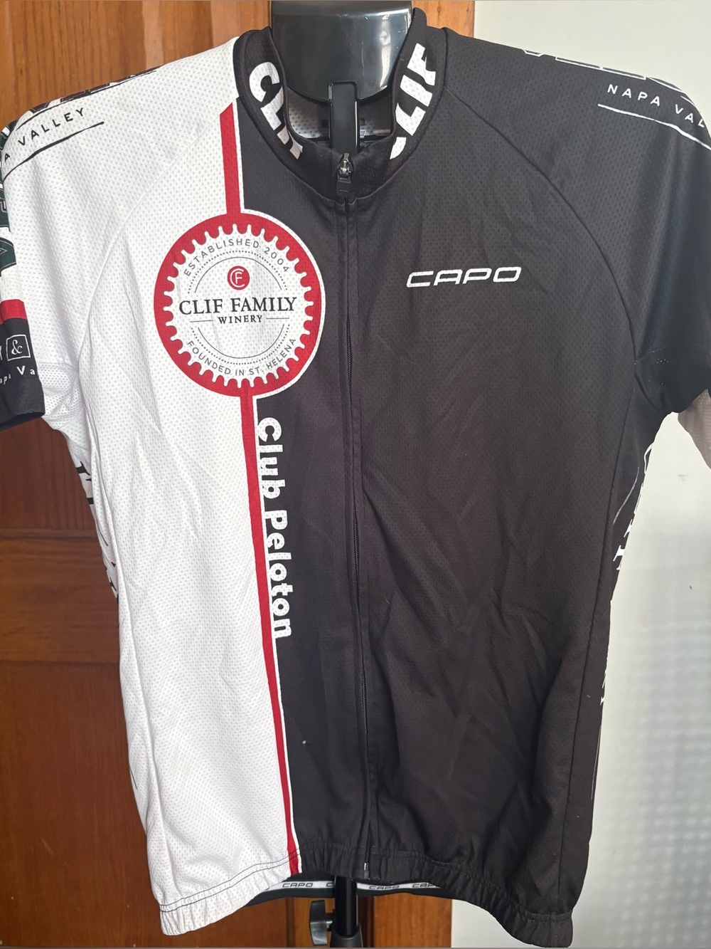 CAPO Clif Family Winery Club Peloton Cycling Jersey Men’s Large Made in Italy